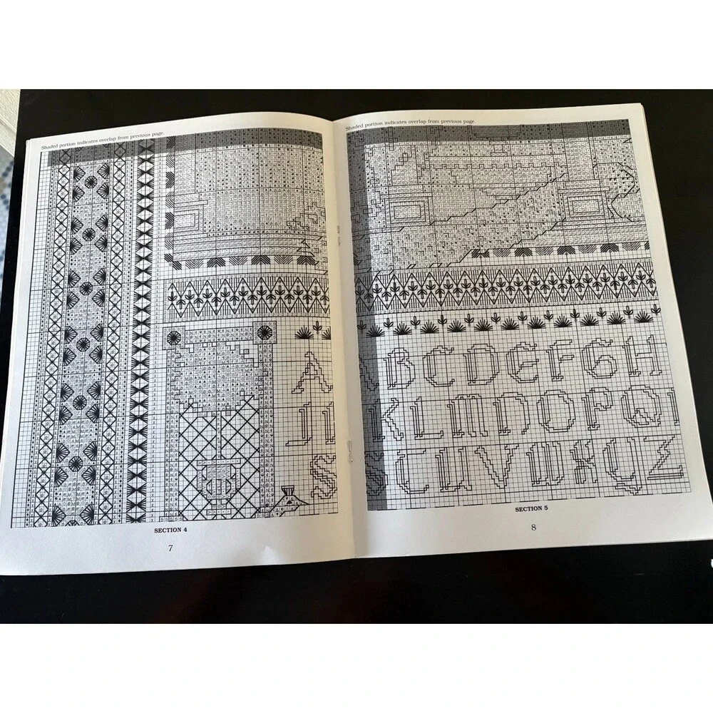 Teresa Wentzler English Garden Sampler Just Cross Stitch Pattern Leaflet